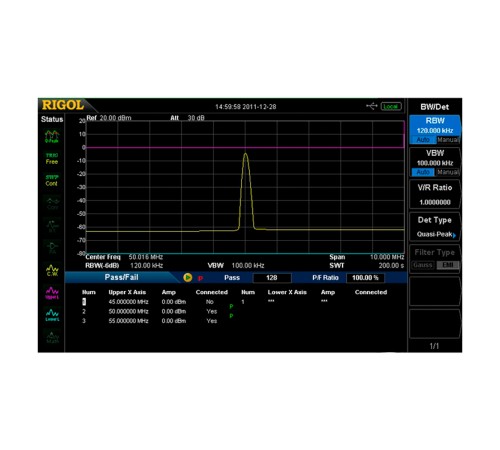 Опция для ЭМИ измерений EMI-DSA800