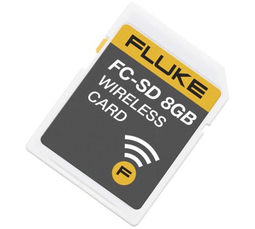 Беспроводная SD-карта Fluke FC-SD 8GB для тепловизоров Беспроводная SD-карта Fluke FC-SD 8GB для тепловизоров