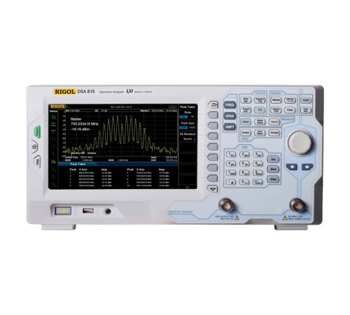 Анализатор спектра RIGOL DSA815-TG с трекинг-генератором Анализатор спектра RIGOL DSA815-TG с трекинг-генератором