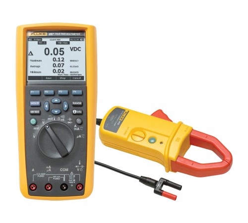 Комплект - мультиметр Fluke 287 с токовыми клещами Fluke I410 Комплект - мультиметр Fluke 287 с токовыми клещами Fluke I410