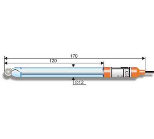 Электрод ЭЛИС-142 Na ионоселективный лабораторный