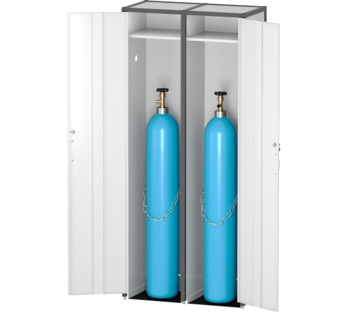 Шкаф для хранения газовых (кислородных) баллонов ШДБ-80.40.182 Шкаф для хранения газовых (кислородных) баллонов ШДБ-80.40.182
