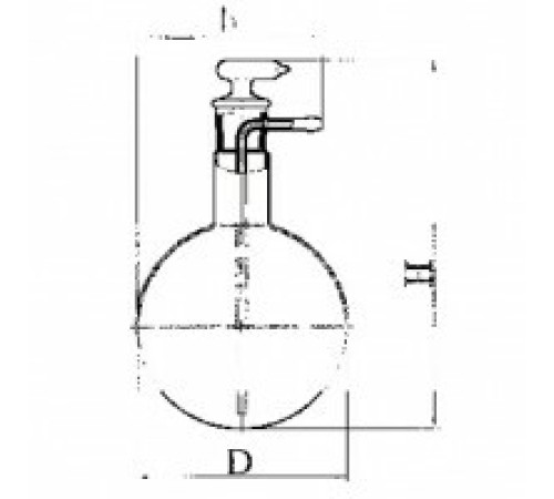 Шар Гаяра 100 мл ГФ 6.451.417-03 Шар Гаяра 100 мл ГФ 6.451.417-03