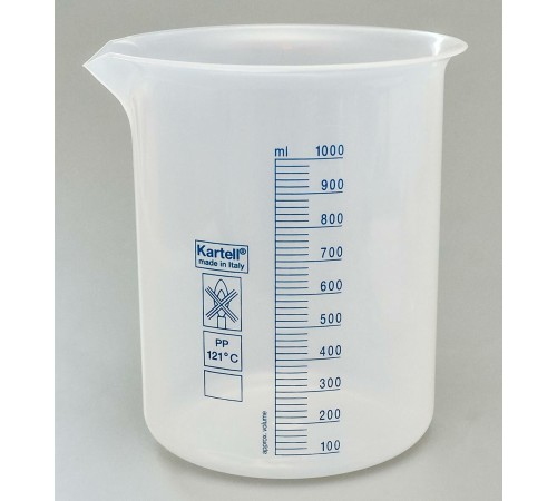 Стакан 1000 мл.,с дел., п/п,Kartell,уп.4 шт. Стакан 1000 мл.,с дел., п/п,Kartell,уп.4 шт.