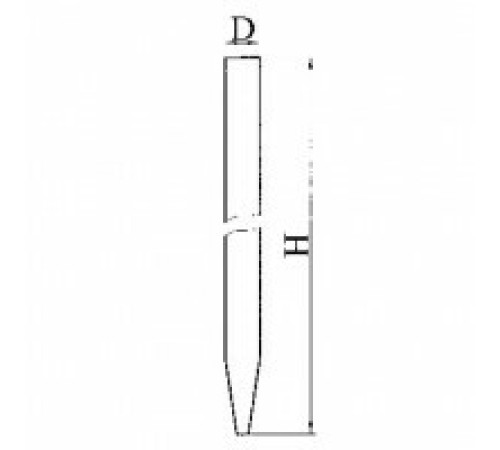 Колонка хроматографическая, эскиз 2-786-08 Колонка хроматографическая, эскиз 2-786-08