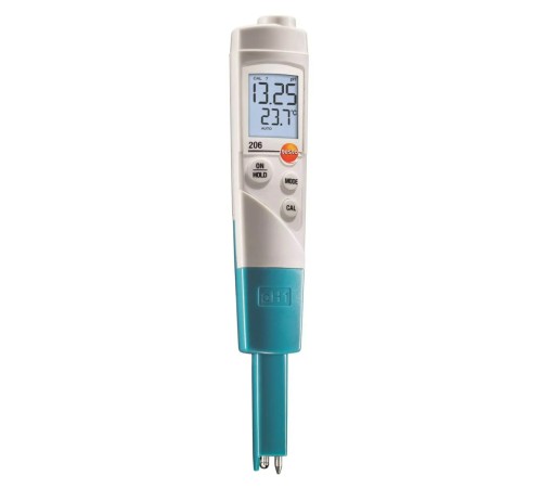 Карманный pH-метр Testo 206 pH1 с поверкой Карманный pH-метр Testo 206 pH1 с поверкой