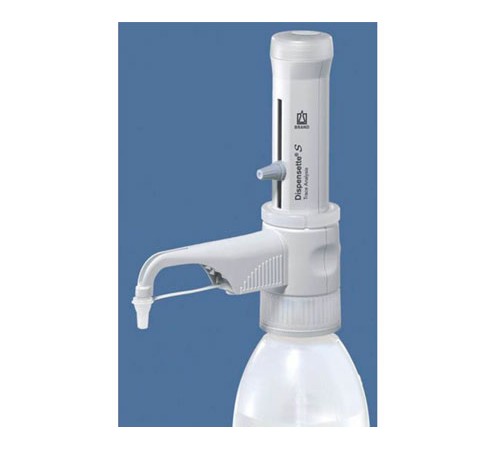 BRAND 4640240 Дозатор аналоговый S Dispensette Trace Analysis для бутылок, 1-10 мл, Tantal пружина, без клапана, для орг. раств., DE-M BRAND 4640240 Дозатор аналоговый S Dispensette Trace Analysis для бутылок, 1-10 мл, Tantal пружина, без клапана, для орг. раств., DE-M