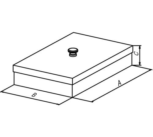 Лоток Bochem для инструментов с крышкой с ручкой, размеры 160x100x30, нержавеющая сталь Лоток Bochem для инструментов с крышкой с ручкой, размеры 160x100x30, нержавеющая сталь