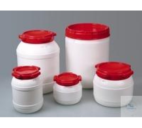1105-0033 Бочонок для утилизации Burkle, с широким горлом, HDPE, UN, 34 л, с крышкой 1105-0033 Бочонок для утилизации Burkle, с широким горлом, HDPE, UN, 34 л, с крышкой