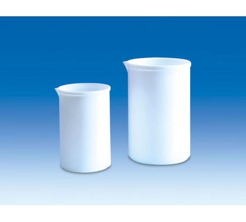 Стакан мерный VITLAB 1000 мл, белый, PTFE Стакан мерный VITLAB 1000 мл, белый, PTFE