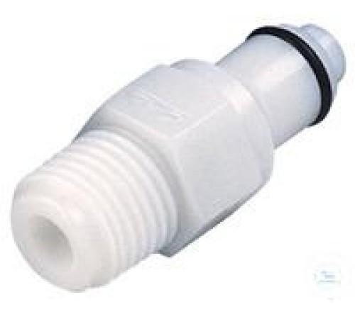 8770-2142 Муфта Burkle CPC, PP, охватываемая, с клапаном, 1/4 "NPT 8770-2142 Муфта Burkle CPC, PP, охватываемая, с клапаном, 1/4 "NPT