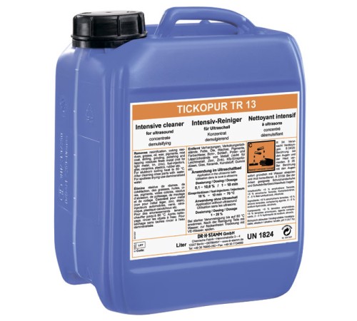 Чистящее средство DR·H·STAMM Tickopur TR 13, рН 11,9, 5 литров Чистящее средство DR·H·STAMM Tickopur TR 13, рН 11,9, 5 литров