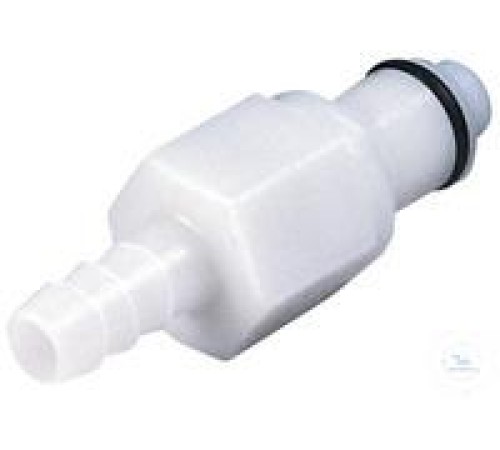 8771-2140 Муфта Burkle CPC, ПП, вилка, с клапаном, форсунка 6,5 мм 8771-2140 Муфта Burkle CPC, ПП, вилка, с клапаном, форсунка 6,5 мм