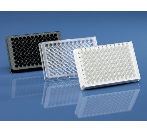Микропланшет Brand pureGrade S, 96-луночный, PS, стерильный, черный, F-дно, 350 мкл (Артикул 781668) Микропланшет Brand pureGrade S, 96-луночный, PS, стерильный, черный, F-дно, 350 мкл (Артикул 781668)
