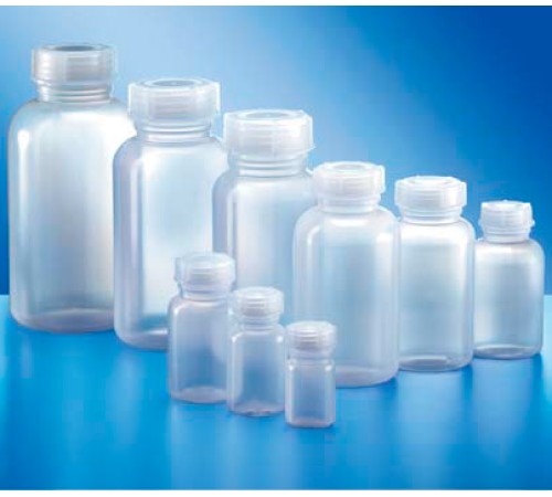 Бутыль Kautex широкогорлая 100 мл, LDPE, круглая, естественный цвет, с винтовой крышкой Бутыль Kautex широкогорлая 100 мл, LDPE, круглая, естественный цвет, с винтовой крышкой