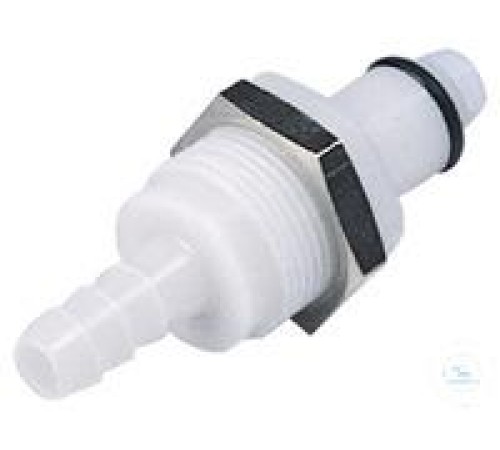 8773-1140 POM муфты Burkle CPC, охватываемый, с клапаном, крепление., 6,5 мм 8773-1140 POM муфты Burkle CPC, охватываемый, с клапаном, крепление., 6,5 мм