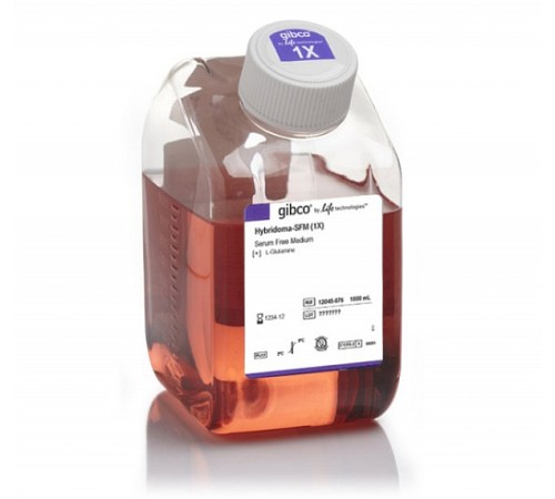 Среда Hybridoma-SFM, с пониженным содержанием белка, с глютамином, с феноловым красным, Thermo FS Среда Hybridoma-SFM, с пониженным содержанием белка, с глютамином, с феноловым красным, Thermo FS