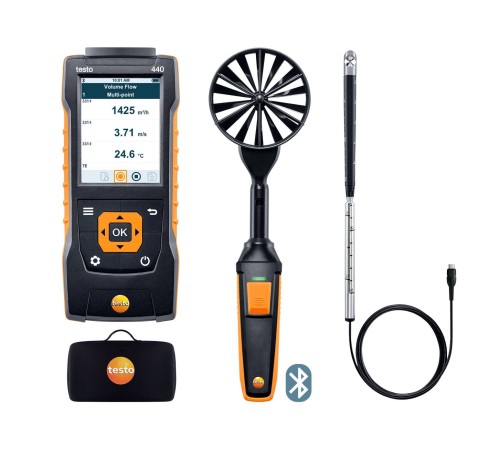Комплект Testo 440 для вентиляции №1 Комплект Testo 440 для вентиляции №1