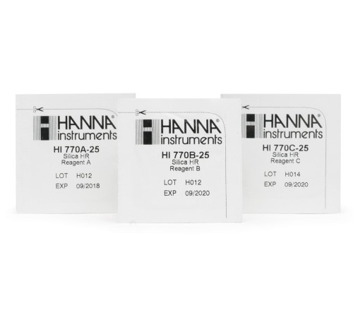 HI 770-25 реагент на кремний, 0 - 200 мг/л, 25 тестов HI 770-25 реагент на кремний, 0 - 200 мг/л, 25 тестов