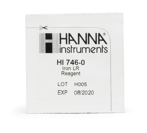 HI 746-25 реагенты на железо, 0-999 мкг/л, 25 тестов HI 746-25 реагенты на железо, 0-999 мкг/л, 25 тестов