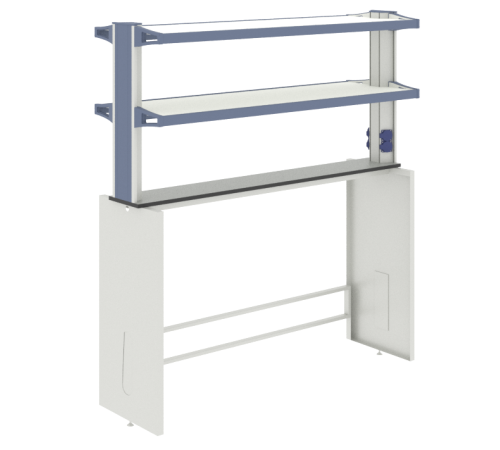 Технологическая стойка островная ЛАБ-PRO ТСОн 150.20/40.90/160 Технологическая стойка островная ЛАБ-PRO ТСОн 150.20/40.90/160