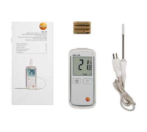 Термометр Testo 108 с поверкой Термометр Testo 108 с поверкой