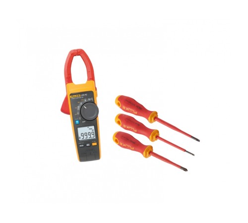 Комплект Fluke IB376M - токоизмерительные клещи Fluke 376 FC с набором отвёрток Комплект Fluke IB376M - токоизмерительные клещи Fluke 376 FC с набором отвёрток