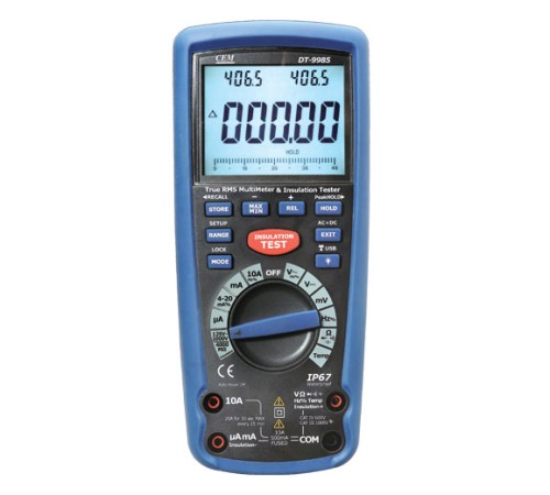 Мегаомметр CEM DT-9985 Мегаомметр CEM DT-9985