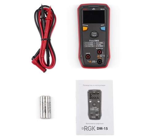 Мультиметр RGK DM-15 Мультиметр RGK DM-15